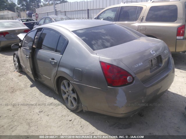 1N4BA41E65C816701 - 2005 NISSAN MAXIMA SE/SL TAN photo 3