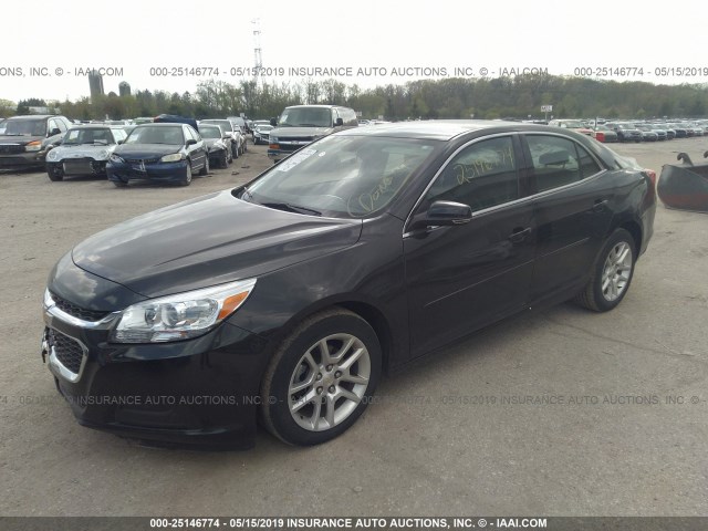 1G11C5SL4FF250890 - 2015 CHEVROLET MALIBU 1LT 黑色 照片 2