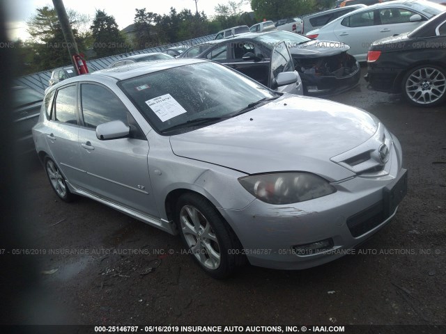 JM1BK343171708268 - 2007 MAZDA 3 HATCHBACK SILVER photo 1