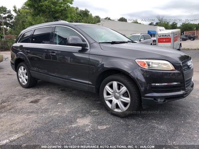 WA1BY74L87D063603 - 2007 AUDI Q7 3.6 QUATTRO PREMIUM GRAY photo 1