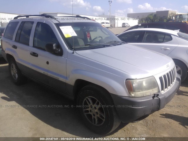1J4GX48NX4C436645 - 2004 JEEP GRAND CHEROKEE LAREDO/COLUMBIA/FREEDOM 银色 照片 1