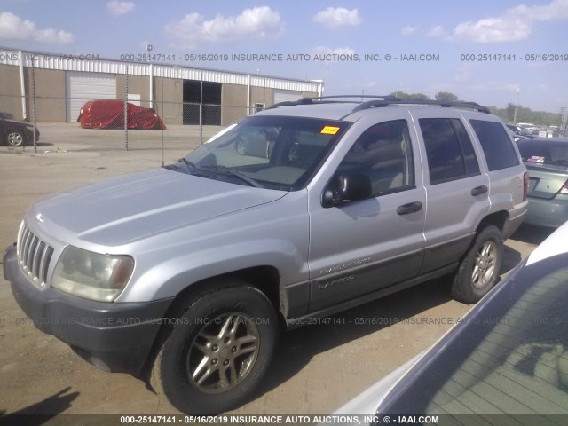 1J4GX48NX4C436645 - 2004 JEEP GRAND CHEROKEE LAREDO/COLUMBIA/FREEDOM 银色 照片 2