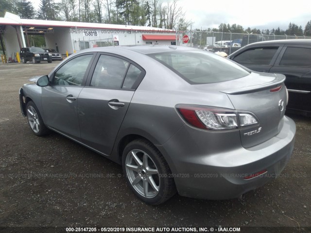 JM1BL1S53A1134978 - 2010 MAZDA 3 S SILVER photo 3