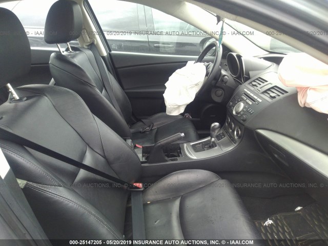 JM1BL1S53A1134978 - 2010 MAZDA 3 S SILVER photo 5