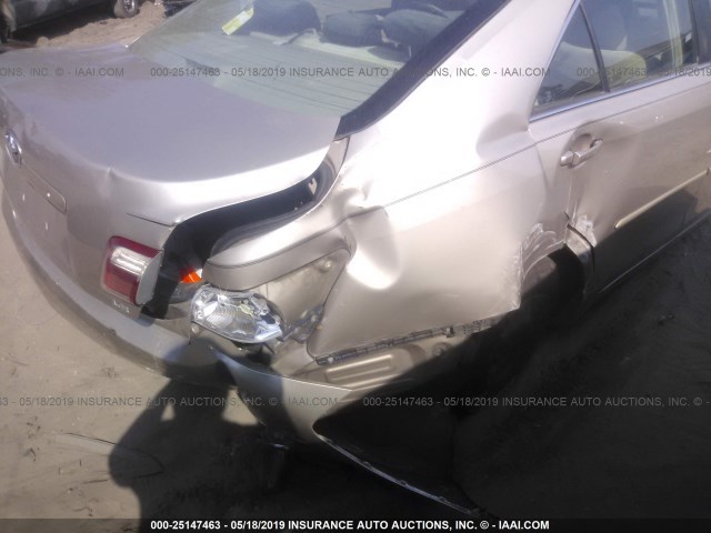 4T1BE46K67U659256 - 2007 TOYOTA CAMRY NEW GENERAT CE/LE/XLE/SE BEIGE photo 6