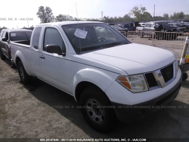 1N6BD06T66C457317 - 2006 NISSAN FRONTIER KING CAB XE WHITE photo 1