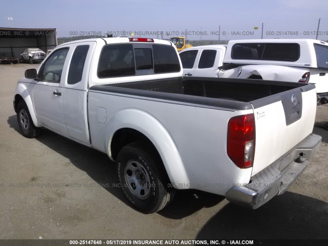 1N6BD06T66C457317 - 2006 NISSAN FRONTIER KING CAB XE WHITE photo 3