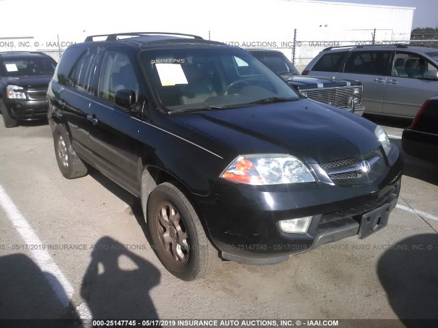 2HNYD18622H547558 - 2002 ACURA MDX TOURING BLACK photo 1