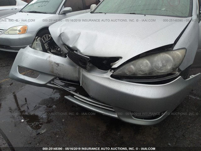 4T1BE32K15U968999 - 2005 TOYOTA CAMRY LE/XLE/SE SILVER photo 6