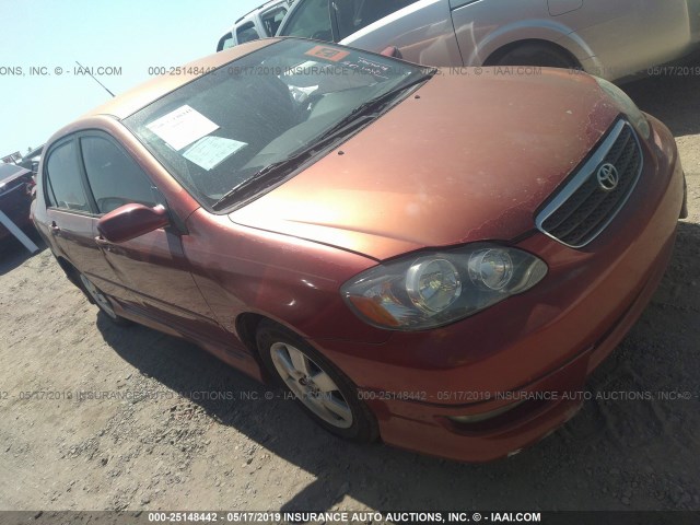 1NXBR30E05Z562004 - 2005 TOYOTA COROLLA CE/LE/S RED photo 1