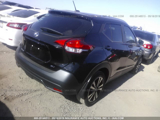 3N1CP5CU5JL509108 - 2018 NISSAN KICKS S/SR/SV BLACK photo 4