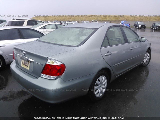 4T1BE32K75U546719 - 2005 TOYOTA CAMRY LE/XLE/SE GRAY photo 4