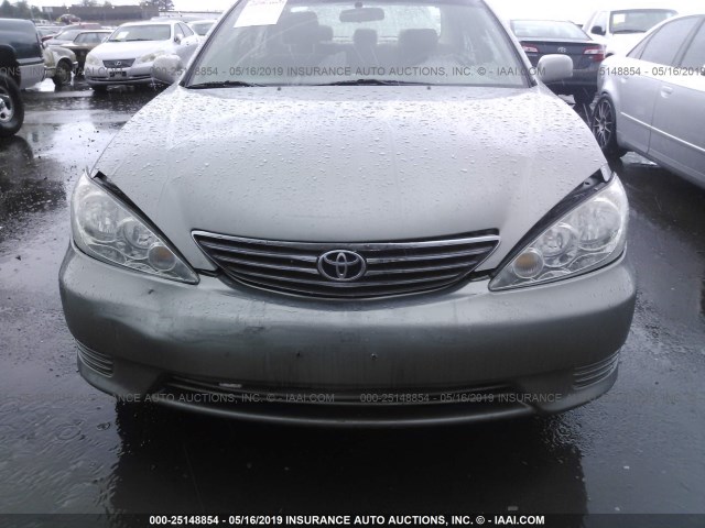 4T1BE32K75U546719 - 2005 TOYOTA CAMRY LE/XLE/SE GRAY photo 6