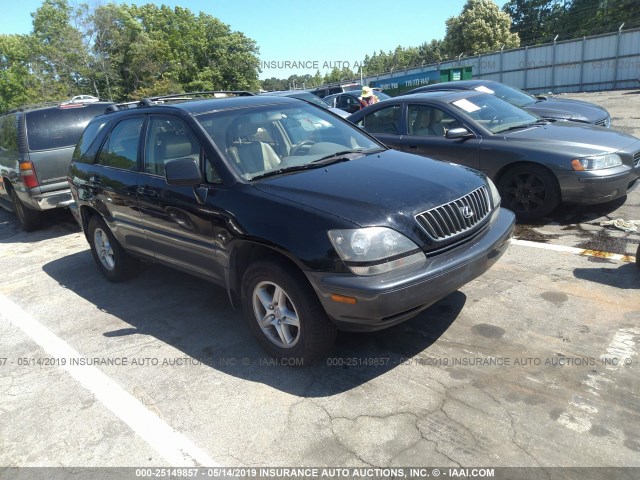 JT6HF10U1Y0108446 - 2000 LEXUS RX 300 BLACK photo 1