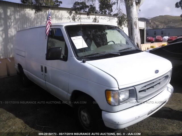 1FTRE14W4XHB85615 - 1999 FORD ECONOLINE E150 VAN WHITE photo 1