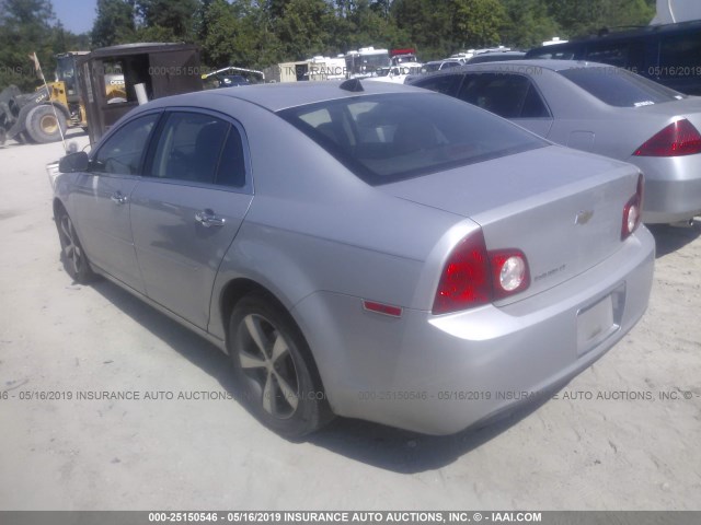 1G1ZC5E02CF159780 - 2012 CHEVROLET MALIBU 1LT 银色 照片 3