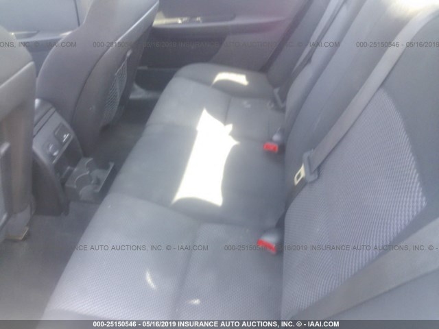 1G1ZC5E02CF159780 - 2012 CHEVROLET MALIBU 1LT 银色 照片 8