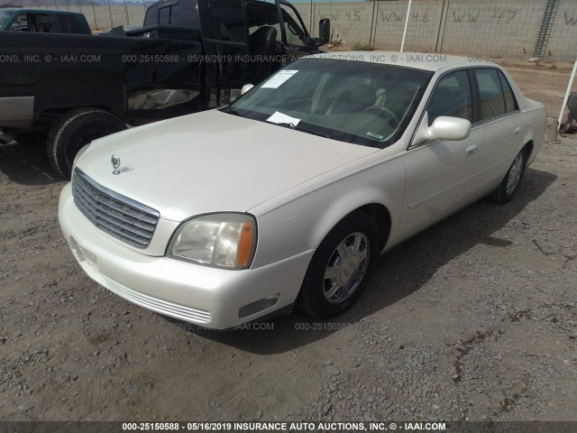 1G6KD54Y53U273526 - 2003 CADILLAC DEVILLE 白色 照片 2