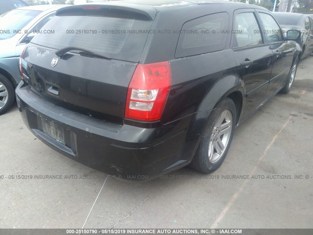 2D4FV48T85H579049 - 2005 DODGE MAGNUM SE BLACK photo 6