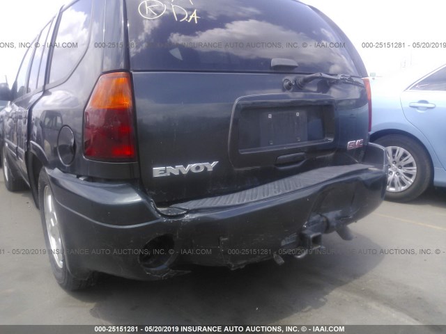 1GKDS13S452264692 - 2005 GMC ENVOY BLACK photo 6