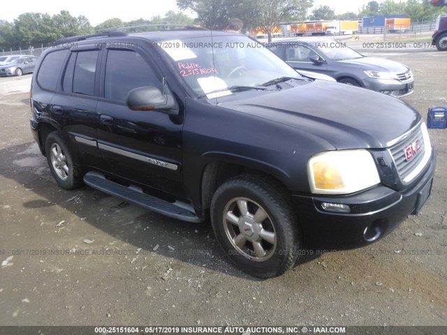 1GKDS13S022307596 - 2002 GMC ENVOY BLACK photo 1