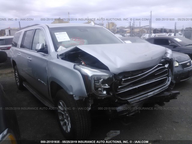 1GKS2GKC6KR297605 - 2019 GMC YUKON XL K1500 SLT SILVER photo 1