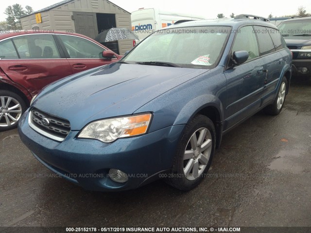 4S4BP62C977324012 - 2007 SUBARU OUTBACK OUTBACK 2.5I LIMITED BLUE photo 2