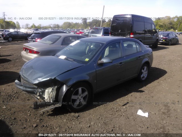 1G1AL55FX67690192 - 2006 CHEVROLET COBALT LT GRAY photo 2