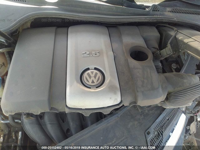 3VWRM71K08M083147 - 2008 VOLKSWAGEN JETTA SE/SEL GRAY photo 10