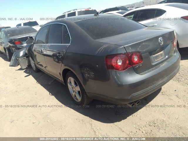 3VWRM71K08M083147 - 2008 VOLKSWAGEN JETTA SE/SEL GRAY photo 3