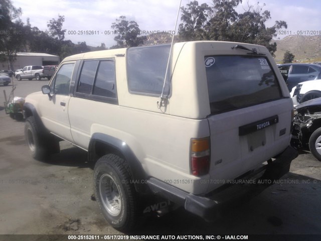 JT4RN62D2G0024788 - 1986 TOYOTA 4RUNNER RN60 BROWN photo 3