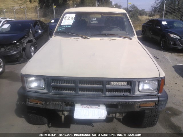 JT4RN62D2G0024788 - 1986 TOYOTA 4RUNNER RN60 BROWN photo 6