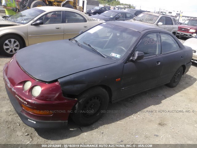 JH4DB7654XS002175 - 1999 ACURA INTEGRA LS BLACK photo 2