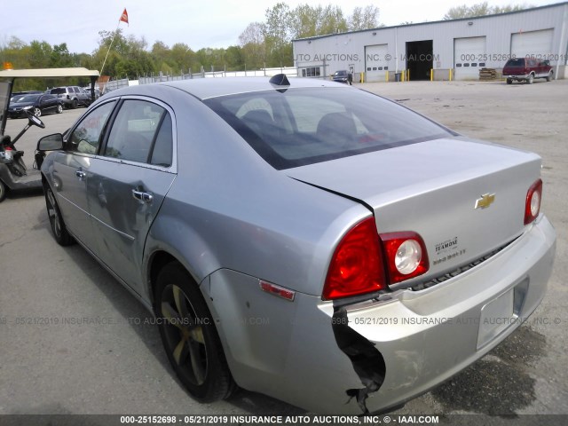 1G1ZC5E02CF160752 - 2012 CHEVROLET MALIBU 1LT 银色 照片 3