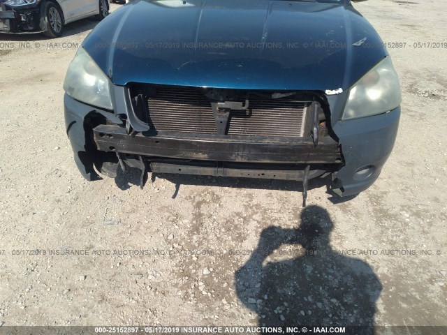 1N4AL11D55N903571 - 2005 NISSAN ALTIMA S/SL BLUE photo 6