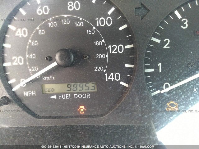 4T1BF28K7YU102596 - 2000 TOYOTA CAMRY LE/XLE Grau Foto 7