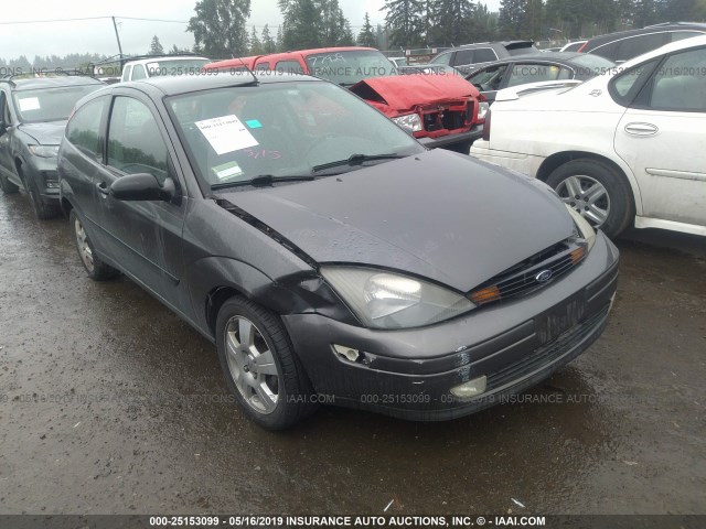 3FAHP31Z63R175229 - 2003 FORD FOCUS ZX3 GRAY photo 1