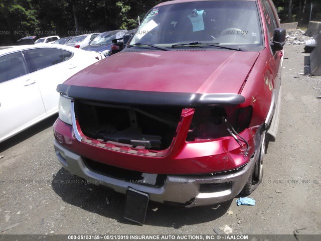 1FMFU18L03LC49268 - 2003 FORD EXPEDITION EDDIE BAUER RED photo 6