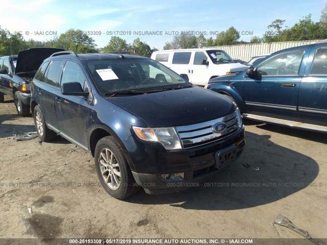 2FMDK48C39BA34362 - 2009 FORD EDGE SEL BLACK photo 1