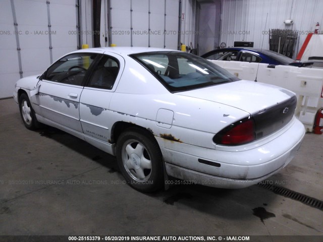 2G1WW12MXV9320351 - 1997 CHEVROLET MONTE CARLO LS Weiß Foto 3