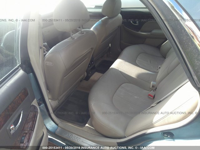 KMHFU45E83A263566 - 2003 HYUNDAI XG 350 BLUE photo 8