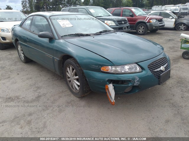 4C3AU52N9VE108161 - 1997 CHRYSLER SEBRING LXI TEAL photo 1