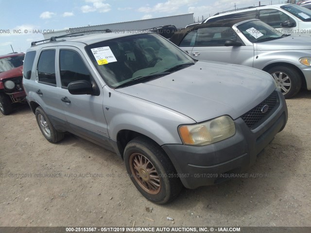 1FMYU01152KB21396 - 2002 FORD ESCAPE XLS SILVER photo 1