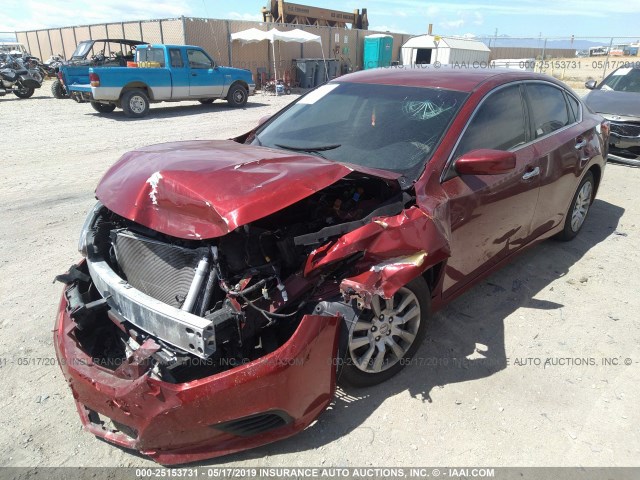 1N4AL3AP1GC225700 - 2016 NISSAN ALTIMA 2.5/S/SV/SL/SR RED photo 2