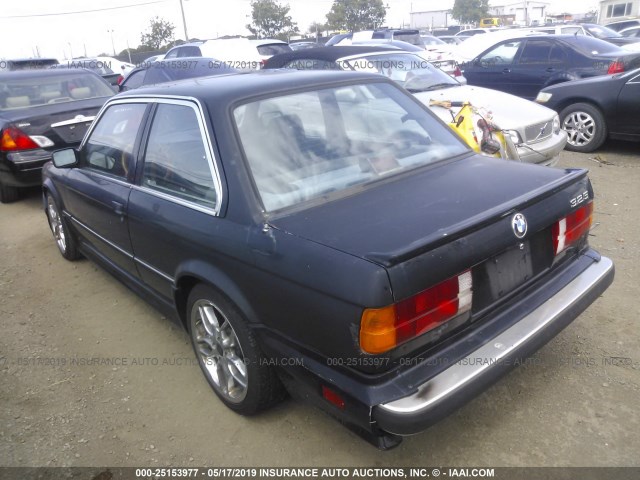 WBAAB5405H9697031 - 1987 BMW 325 E BLACK photo 3