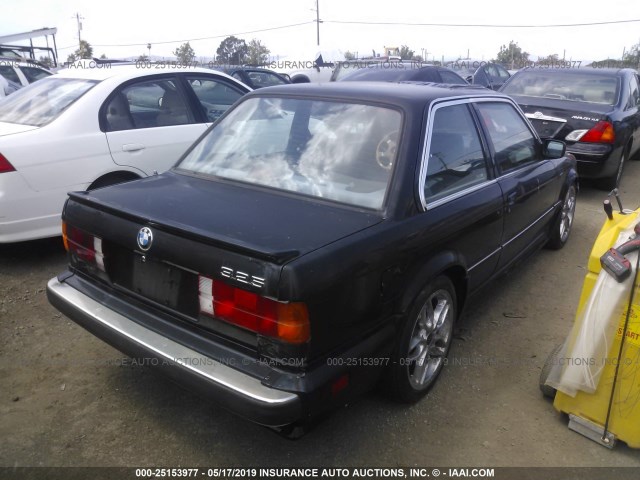 WBAAB5405H9697031 - 1987 BMW 325 E BLACK photo 4