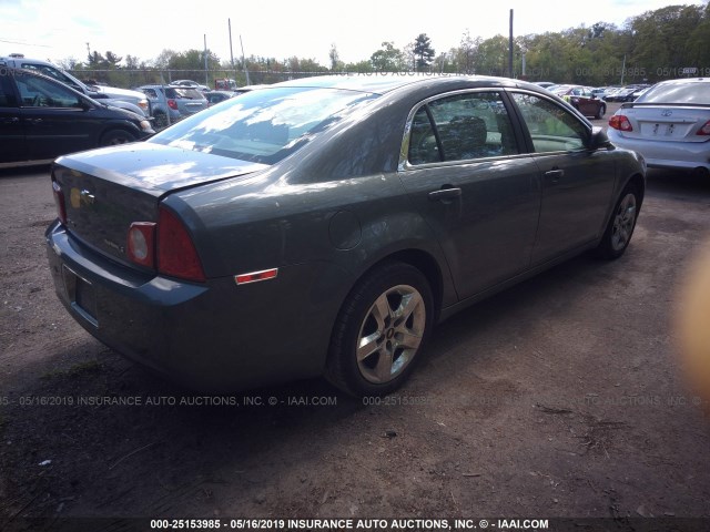 1G1ZG57BX94152390 - 2009 CHEVROLET MALIBU LS GRAY photo 4