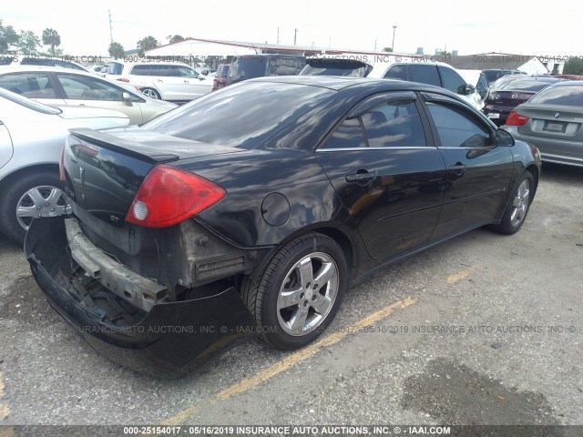 1G2ZH578764117699 - 2006 PONTIAC G6 GT BLACK photo 4