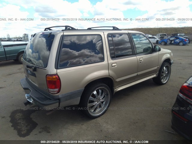 1FMZU32E3XUC90559 - 1999 FORD EXPLORER GOLD photo 4