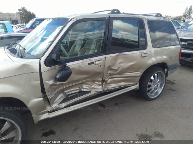 1FMZU32E3XUC90559 - 1999 FORD EXPLORER GOLD photo 6